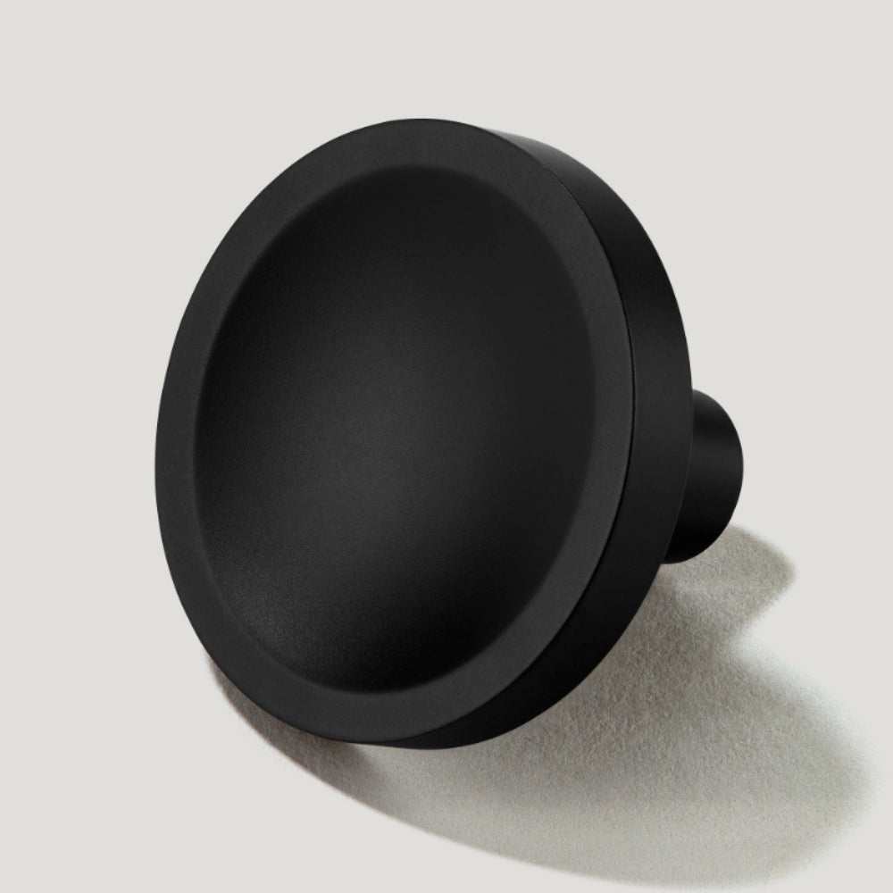 CAVE Round Cabinet Knob - Black