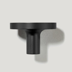 Plank Hardware cave round cabinet knob black 40203723571479