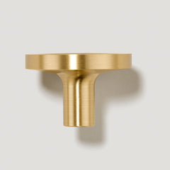 Plank Hardware cave round cabinet knob brass 40203701518615