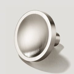 Plank Hardware cave round cabinet knob satin nickel 40203723735319