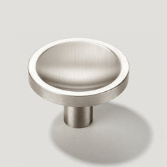 Plank Hardware cave round cabinet knob satin nickel 40203723800855