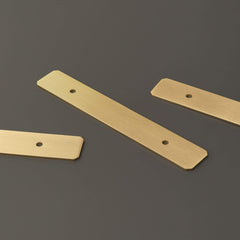 Plank Hardware derry pull backplate brass 40203675336983