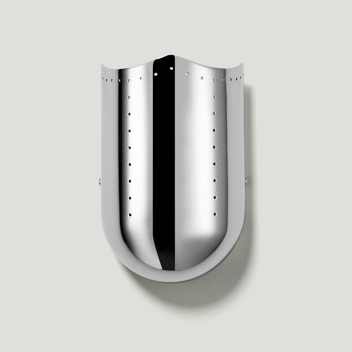 Plank Hardware DOMINO Flush Wall Sconce - Polished Chrome