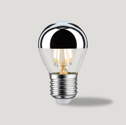 Plank Hardware E26 Mini Golfball Bulb - Silver Capped
