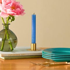 Plank Hardware ERIN Scallop Candlestick Holder - Brass