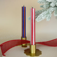 Plank Hardware ERIN Scallop Candlestick Holder - Brass