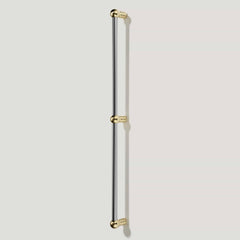 ESBEN Appliance Pull - Polished Nickel & Unlacquered Brass