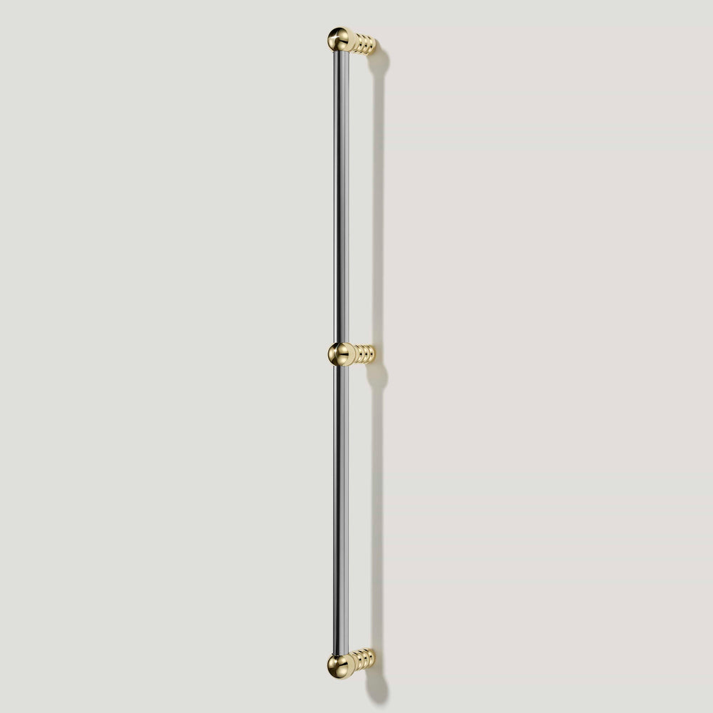 ESBEN Appliance Pull - Polished Nickel & Unlacquered Brass