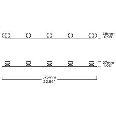 Plank Hardware felix hook backplate set antique brass 44291087106327