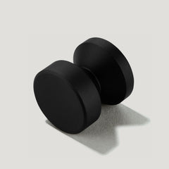 Plank Hardware felix round cabinet knob black 41090784919831