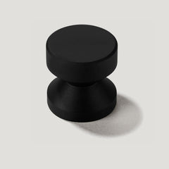 Plank Hardware felix round cabinet knob black 41090784985367