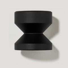 Plank Hardware felix round cabinet knob black 41090785378583