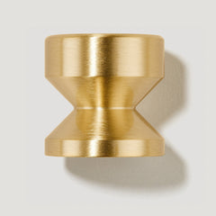 Plank Hardware felix round cabinet knob brass 40203816534295