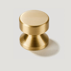 Plank Hardware felix round cabinet knob brass 40203816730903