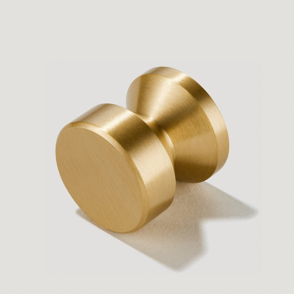 FELIX Round Cabinet Knob - Brass