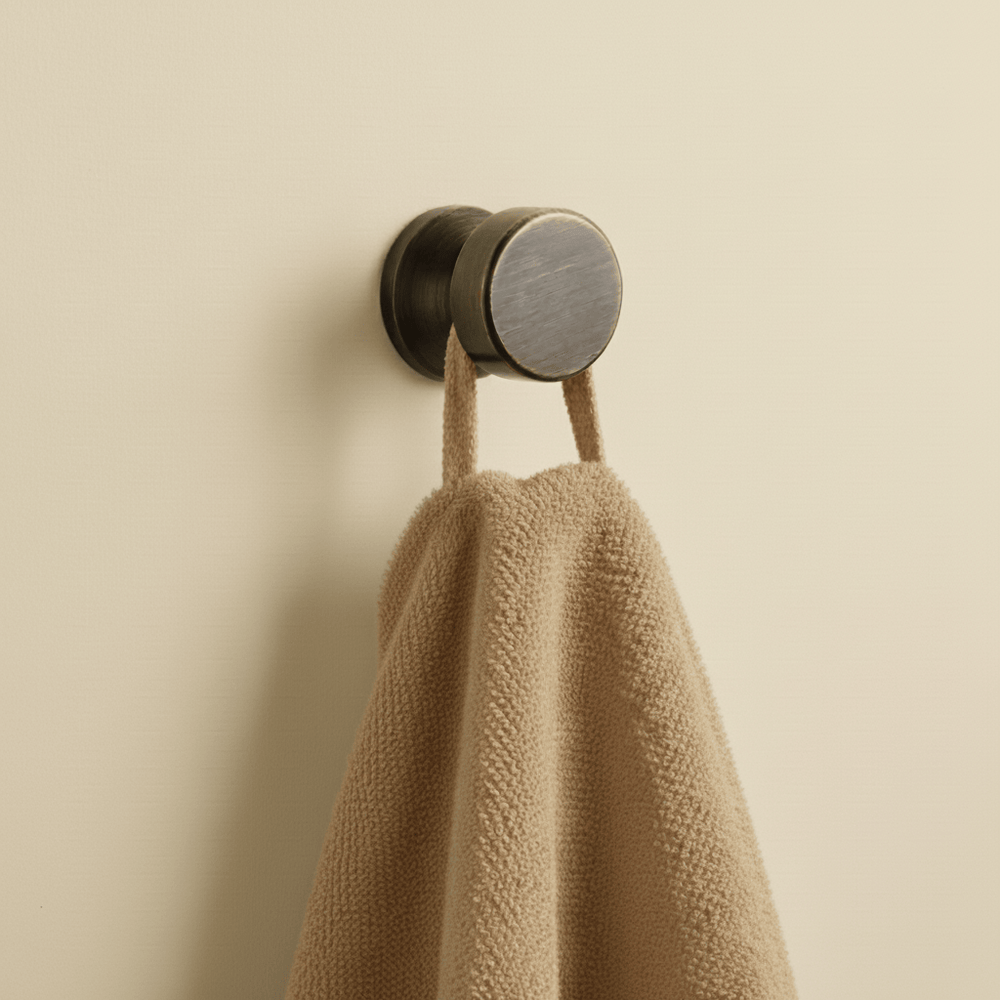 FELIX Round Wall Hook - Antique Brass