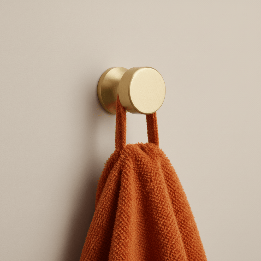 FELIX Round Wall Hook - Brass