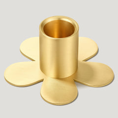 Plank Hardware FLOWER Candle Stick Holder - Brass