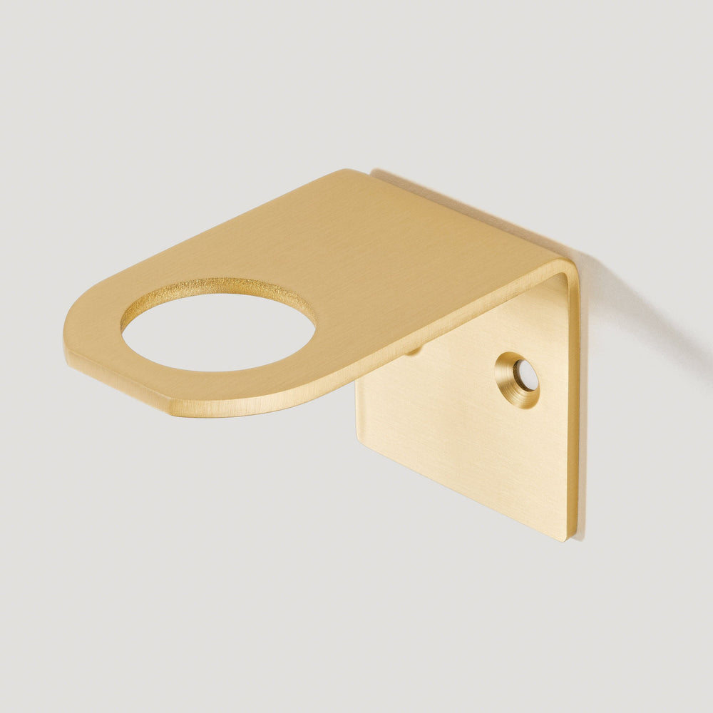 FOLD Soap Holder Bracket - Brass