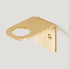 Plank Hardware fold soap holder bracket brass 40203709677847