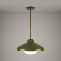 Plank Hardware freya pendant ceiling light khaki green 45872153362711