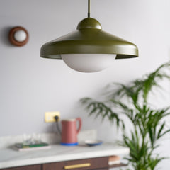 Plank Hardware freya pendant shade light green 45602707276055