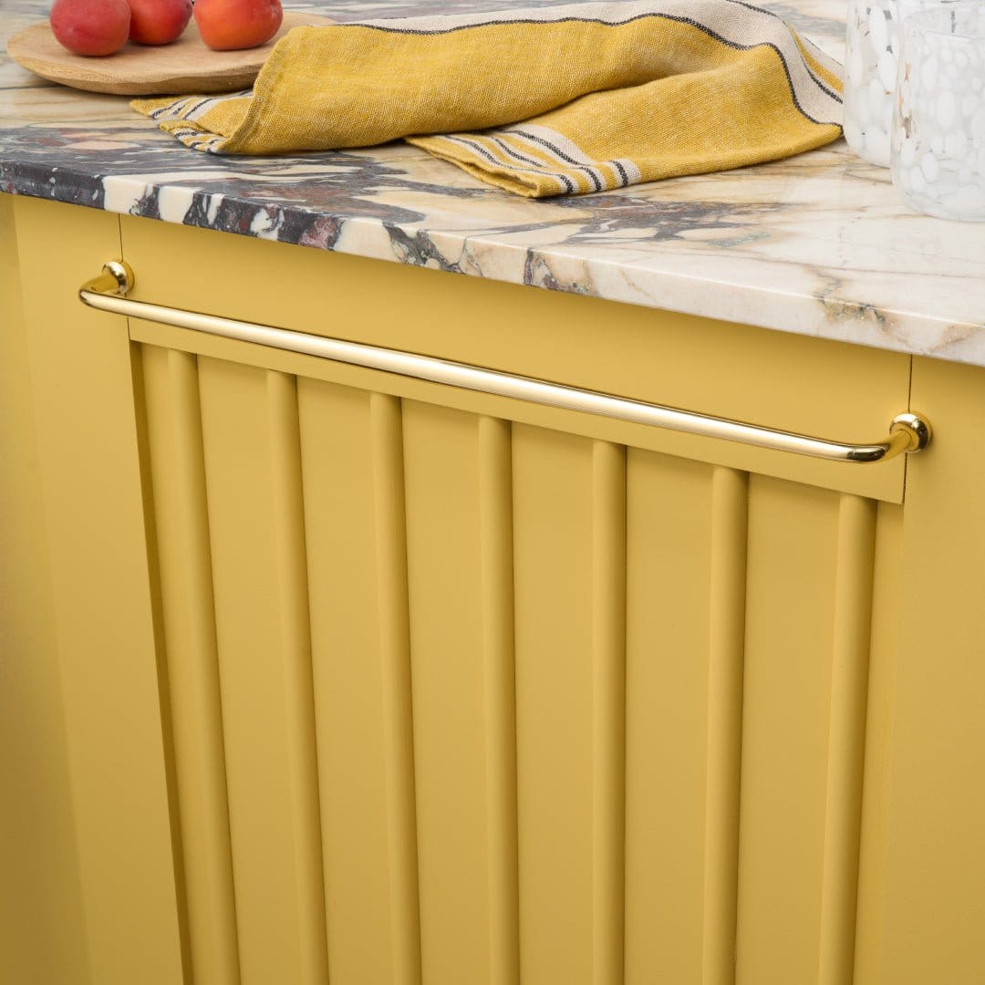 Plank Hardware GRAYSON Heavyweight Pull - Unlacquered Brass