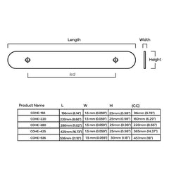 Plank Hardware GRAYSON Pull - Polished Nickel