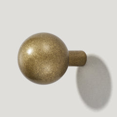 Plank Hardware HALLEY Ball Hook - Aged Brass