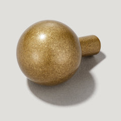 Plank Hardware HALLEY Ball Hook - Aged Brass