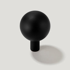 Plank Hardware halley sphere cabinet knob black 42425035227415