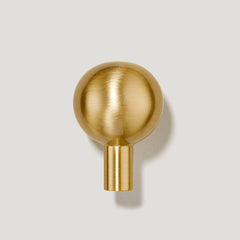 Plank Hardware halley sphere cabinet knob brass 40203638472983