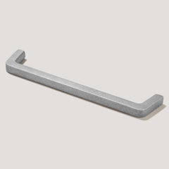 Plank Hardware handle only bruno industrial pull mottled aluminum 41877861892375