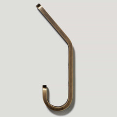 Plank Hardware HOFFMAN Large 150mm Hook - Antique Brass