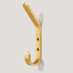 Plank Hardware HOFFMAN Large 150mm Hook - Brass