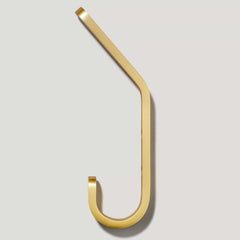 Plank Hardware HOFFMAN Large 150mm Hook - Brass