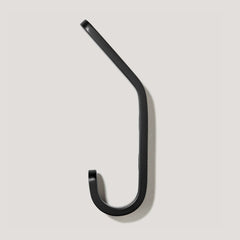 Plank Hardware hoffman tapered top wall hook black 40203708203287