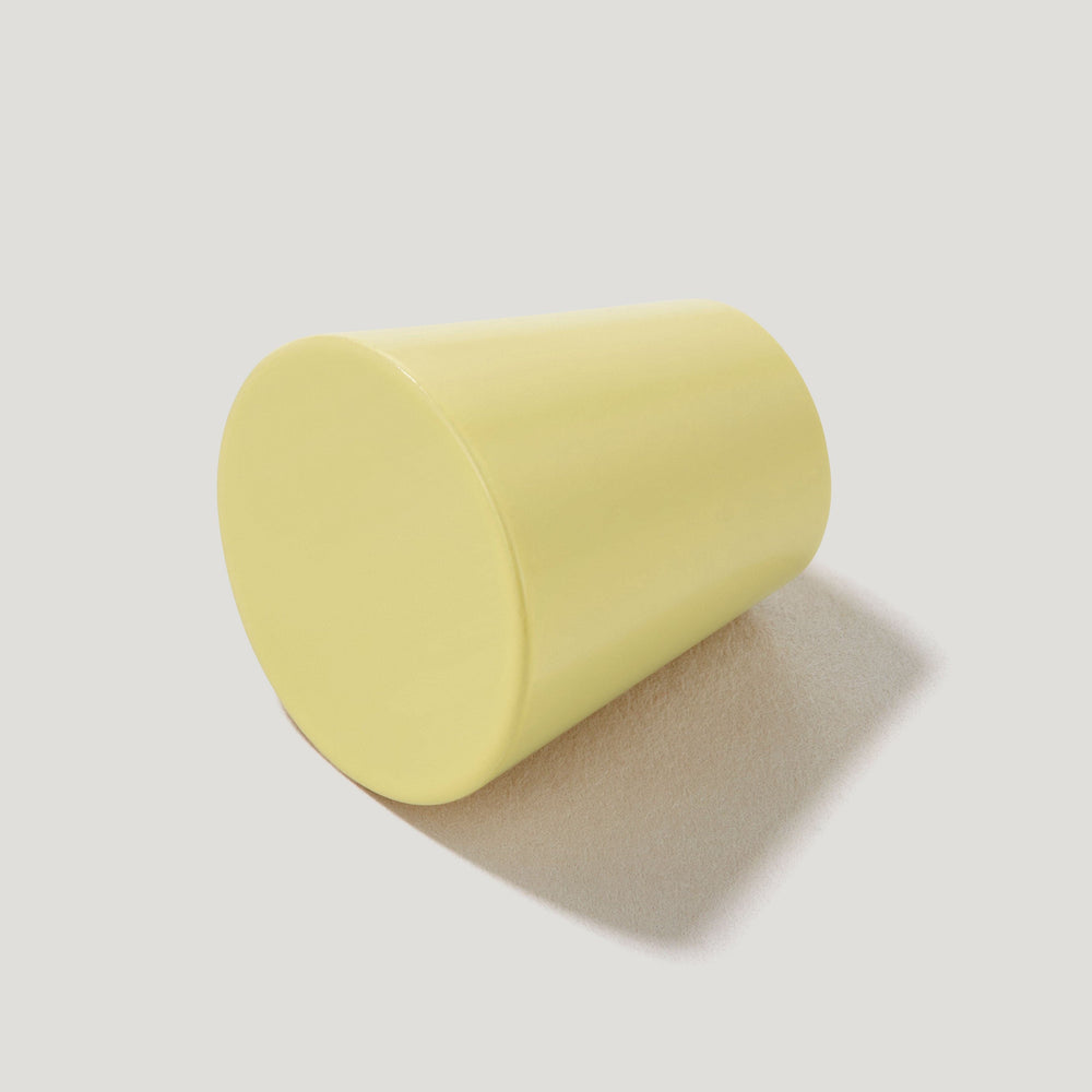 HUBBLE Tapered Cabinet Knob - Lemon Yellow