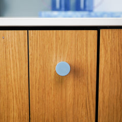 Plank Hardware HUBBLE Tapered Cabinet Knob - Pale Blue