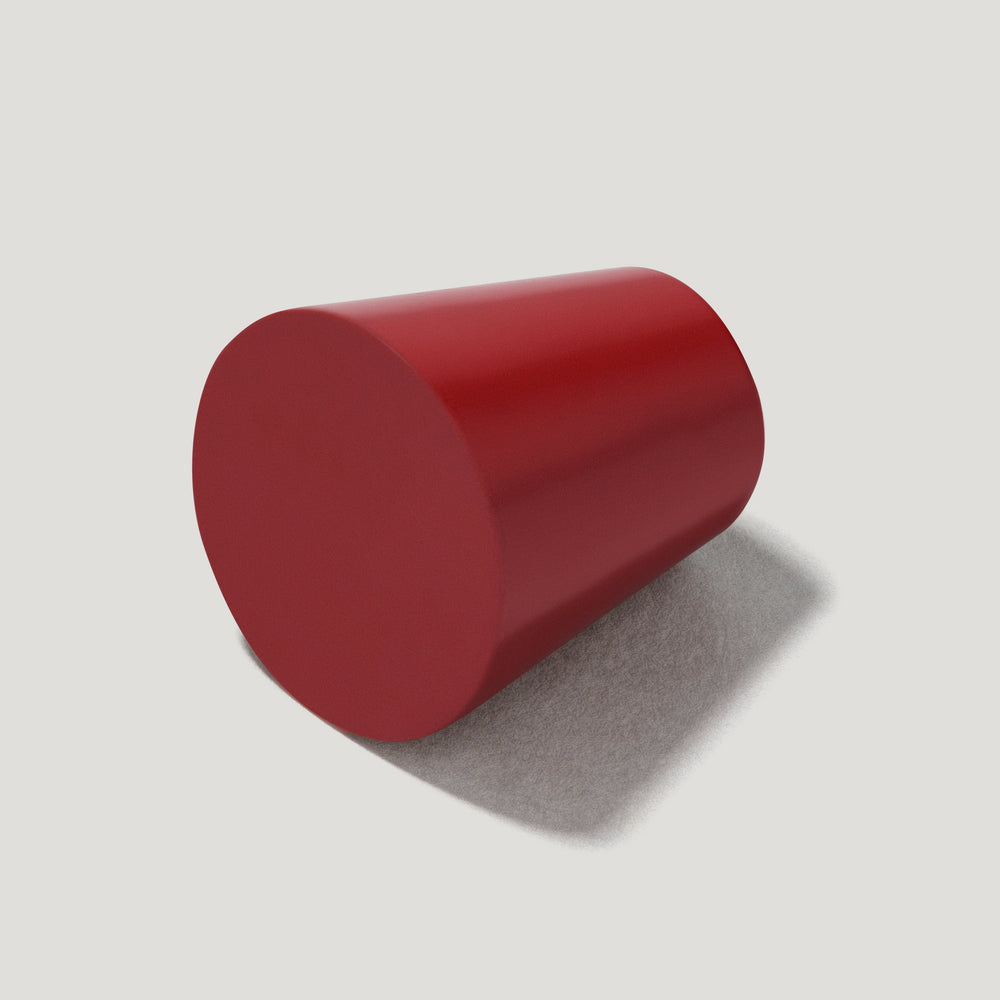 HUBBLE Tapered Cabinet Knob - Burgundy