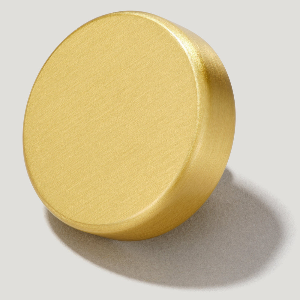 HUDSON Shaker Cabinet Knob - Brass