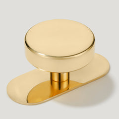 Plank Hardware HUDSON Knob - Unlacquered Brass