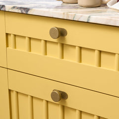 Plank Hardware HUDSON Shaker Cabinet Knob - Aged Brass