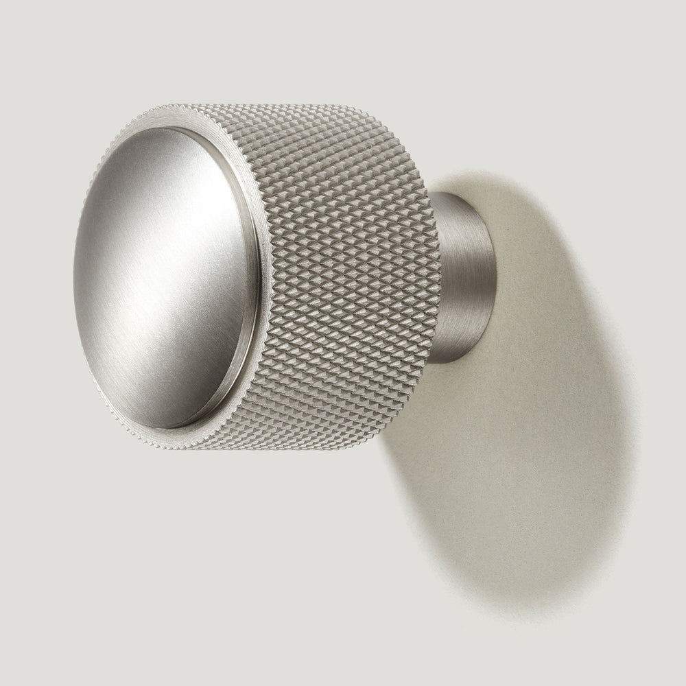 HUMBOLDT Knurled Button Wall Hook - Stainless Steel