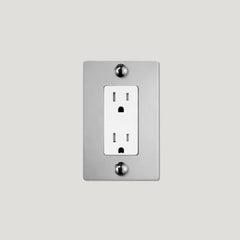 JASPER 1G 15A Outlet - Polished Nickel