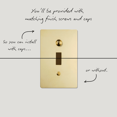 Plank Hardware JASPER 1G 20A USB Outlet - Unlacquered Brass
