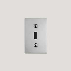 Plank Hardware JASPER 1G Toggle/Dimmer Plate - Polished Nickel