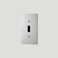 Plank Hardware JASPER 1G Toggle/Dimmer Plate - Polished Nickel