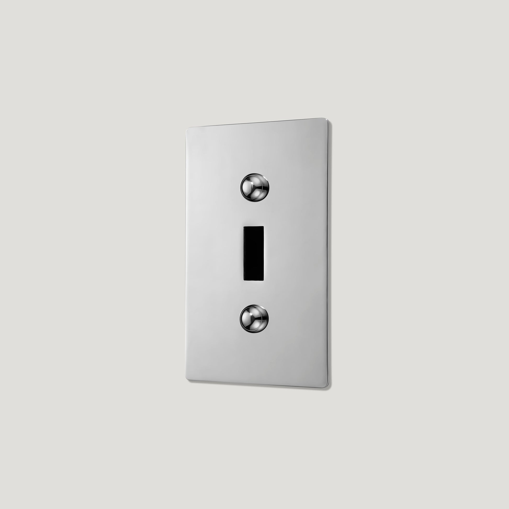 Plank Hardware JASPER 1G Toggle/Dimmer Plate - Polished Nickel