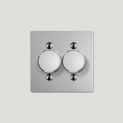 Plank Hardware JASPER 2G Dimmer Switch - Polished Nickel